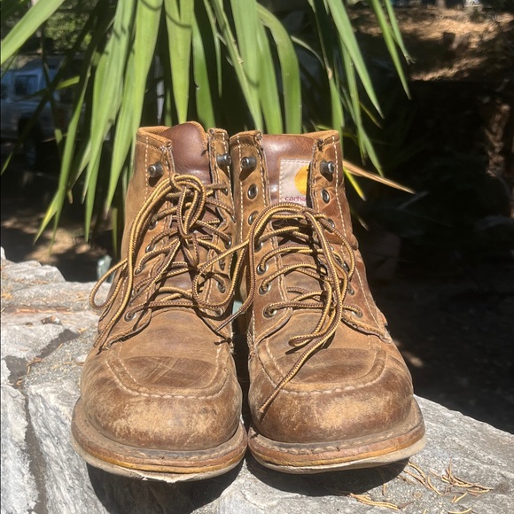 Carhartt Rugged Brown Boots size 8 - Picture 1 of 5